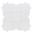 Porto Star and Cross White Matte tile