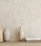 Stardust - Ivory Matte 6x6 kitchen tile