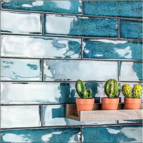 Alchimia Polished Ceramic Subway Tile 3x12