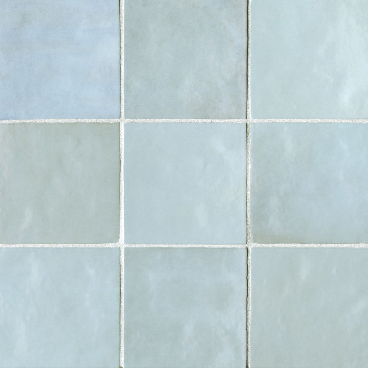 Sample Cloe Ceramic Tile in Baby Blue 5x5