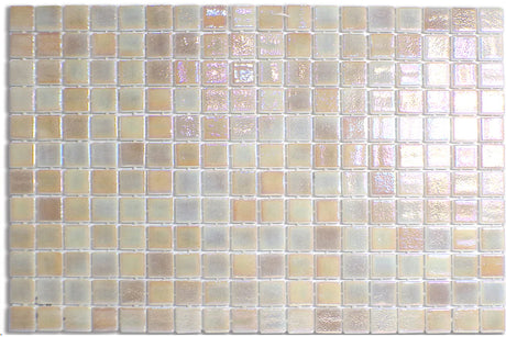 Opalescent Pool Rated Glass Mosaic Glossy 12X18