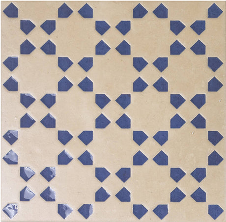 Bejmat Decor Biscuit Azur Matte 6x6 tile