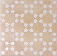 Bejmat Decor Biscuit White Matte 6x6 tile