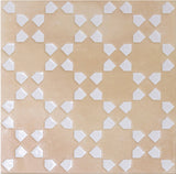 Bejmat Decor Biscuit White Matte 6x6 tile