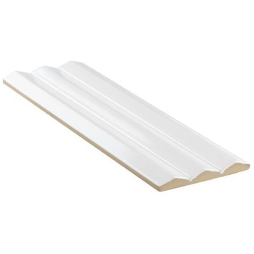 Accordion Fluted Polished Porcelain Tile 5x16 3D