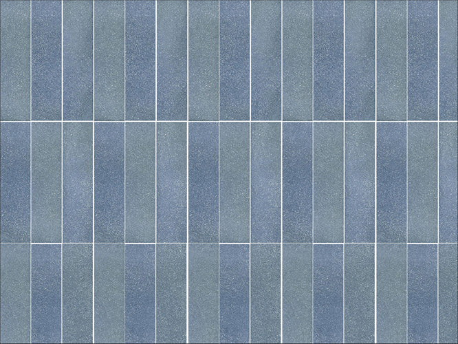 tetris wall tiles 2x8 blue