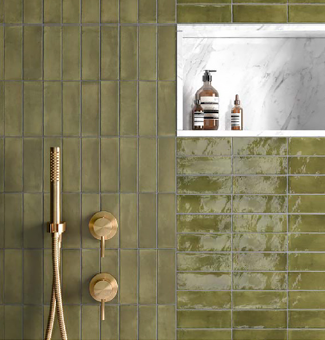 Cali Reverse Pattern Tile Cali tile porcelain subway matte glossy kitchen backsplash tiles ...