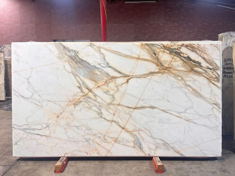 Calacatta Borghini Gold Honed Slab