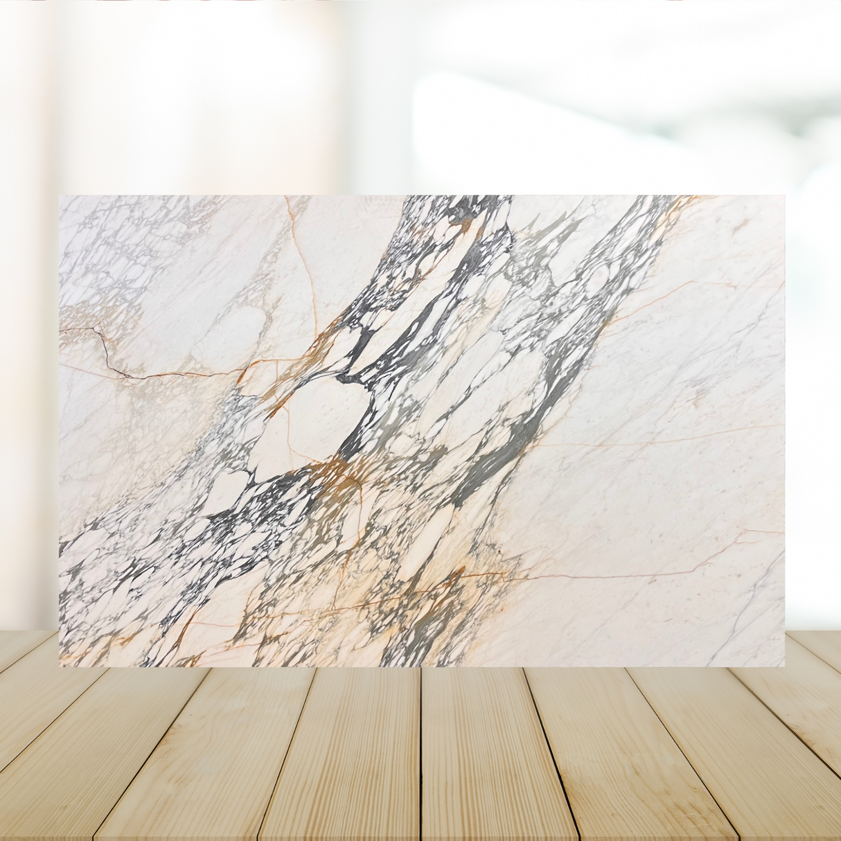 Calacatta Picasso Honed Slab