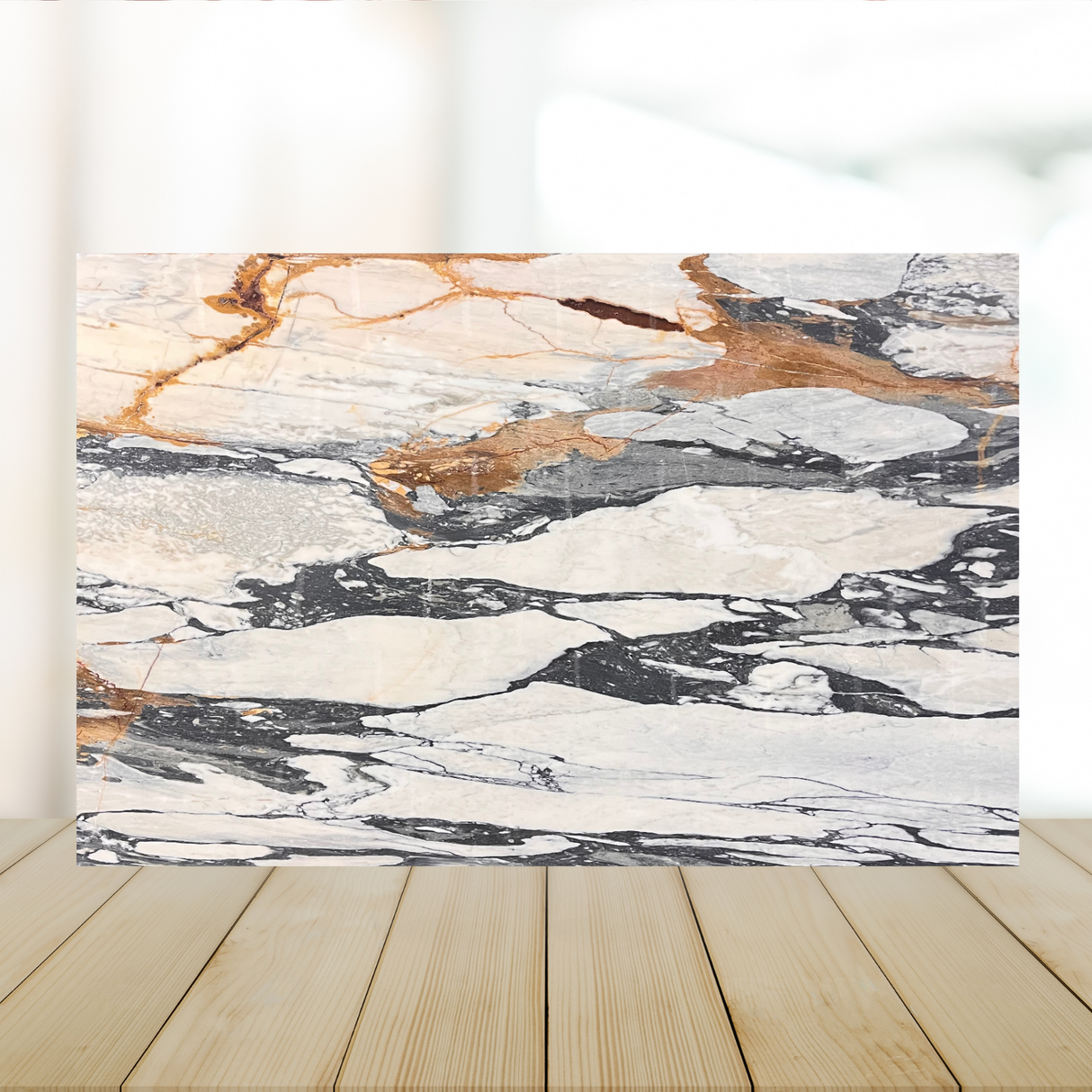 Calacatta Oro Lagoon Slab