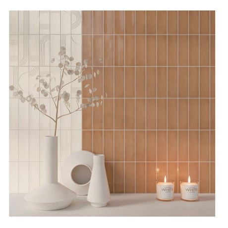 Glow Ceramic Gloss Field Tile 2x6.3