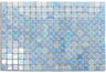 Opalescent Pool Rated Glass Mosaic Glossy 12X18