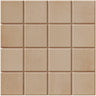 clay Raster Porcelain Tile Grids Matte 6x6