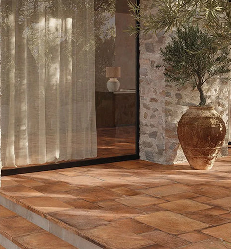Valdorcia Italian floor tiles cotto