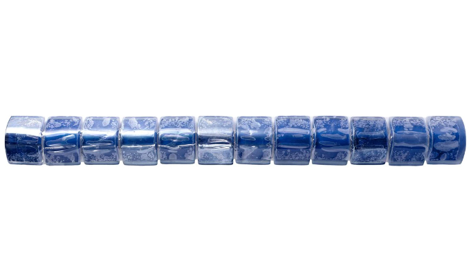 V Cap Strip Lava Mosaic Trim Finish