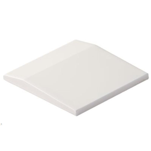 Define Edge 3D White Matte Porcelain Tile 5x5