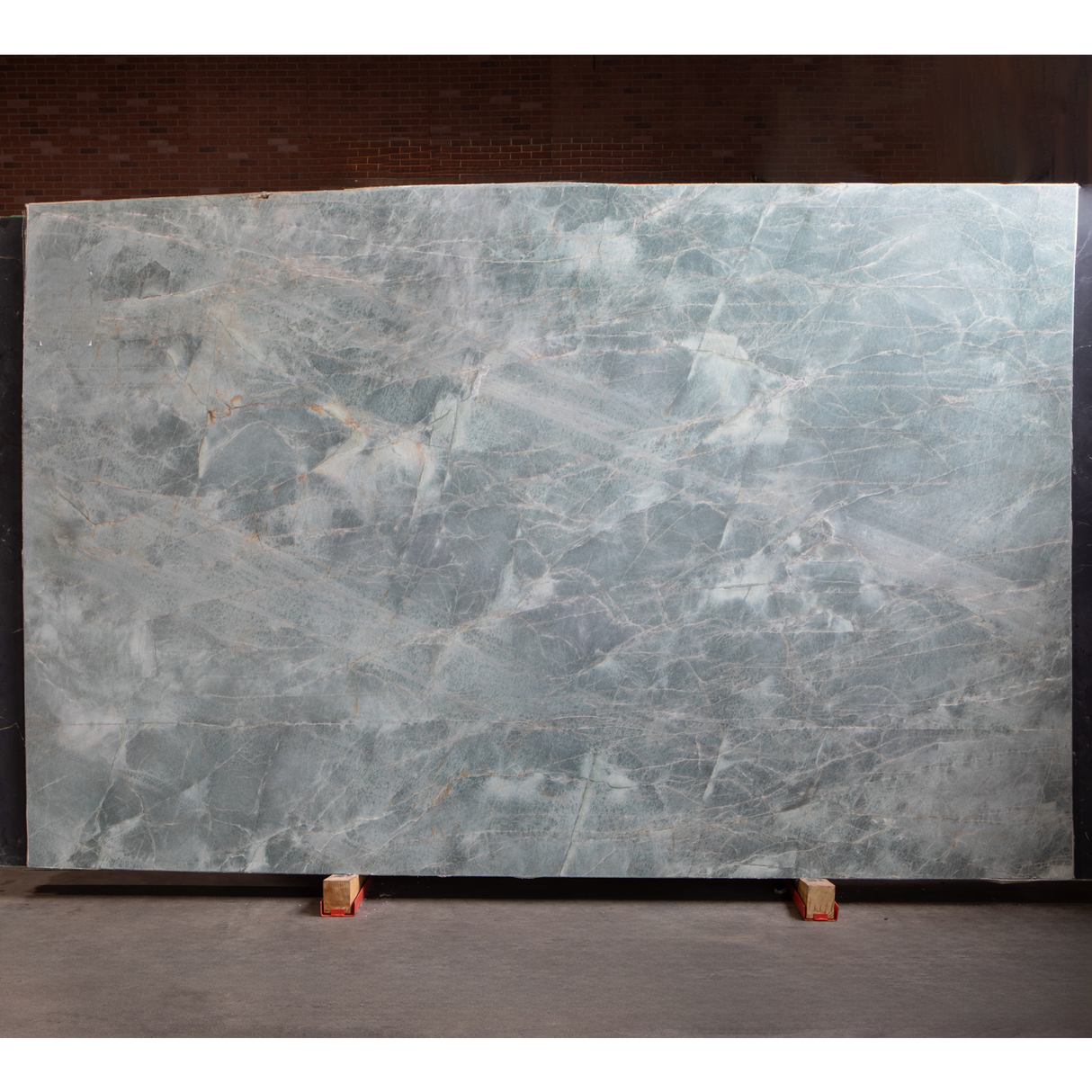 Emerald Green Honed Marble Slab