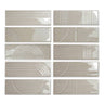 glow decor ceramic gloss tile grey