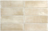 Imperial Cali Porcelain Tile Latte Glossy 2.5" x 8"