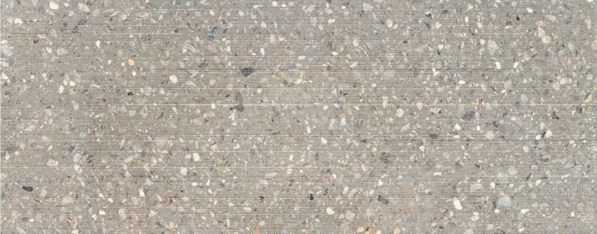 Fior Di Pesco Terrazzo Rigato Agglomerated Marble Ribbed 49" x 120" Natural Stone slab