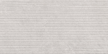 Overland 24x48 Matte Grooved Deco Pearl porcelain tile