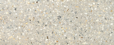 Arabescato Bianco Terrazzo Rigato Agglomerated Marble Ribbed 49" x 120" Natural Stone slab