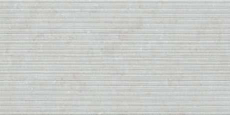 Cronos 24x48 Peak Deco Pearl porcelain tile