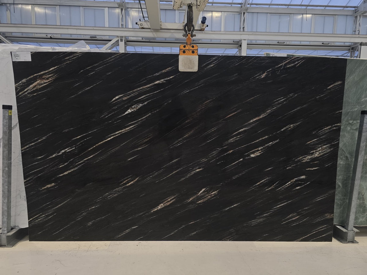 Belvedere Marble Leathered 78" x 132" Natural Stone slab