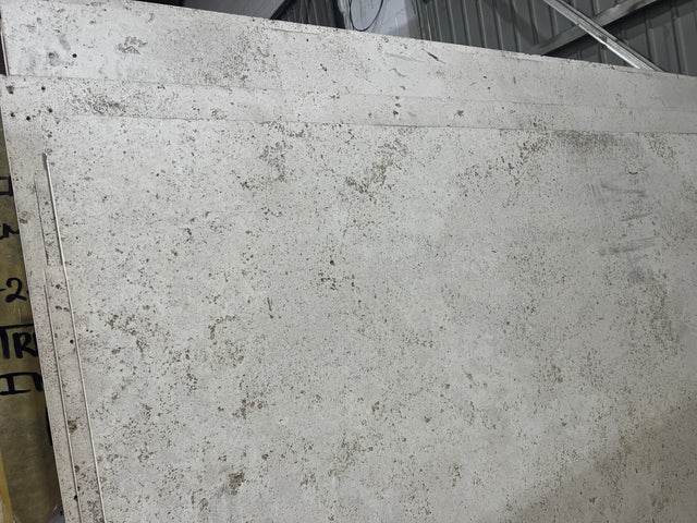 Veracruz Crosscut Aspero Travertine Sandblasted 62" x 109" Natural Stone slab