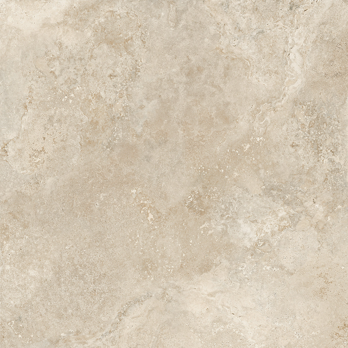 Travertino Nobile Beige Structured 48x48 porcelain tile