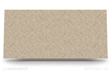 Botticino Terrazzo Agglomerated Marble Honed 49" x 120" Natural Stone slab
