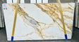 Calacatta Borghini Gold Marble Honed 68" x 126" Natural Stone slab
