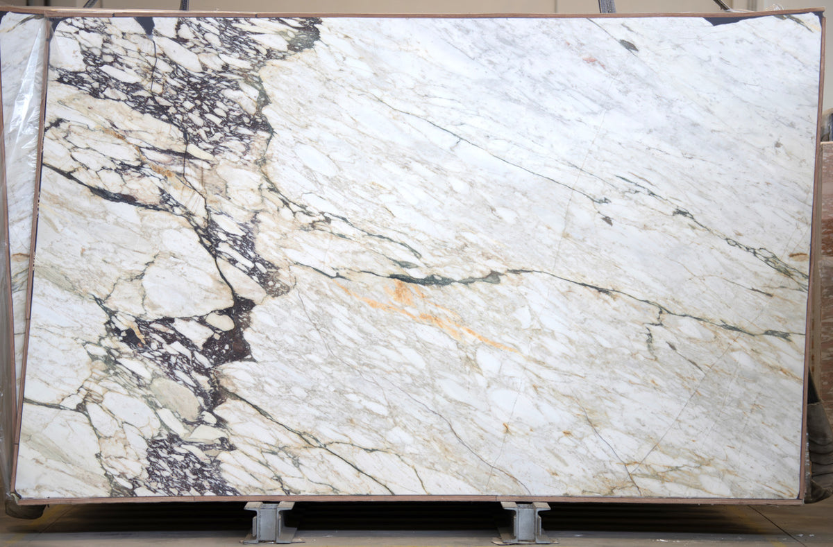 Monet Marble Honed 76" x 123" Natural Stone slab