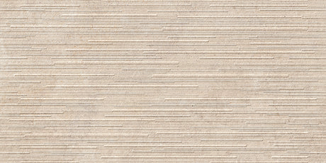 Versa 24x48 Linear Deco Beige porcelain tile