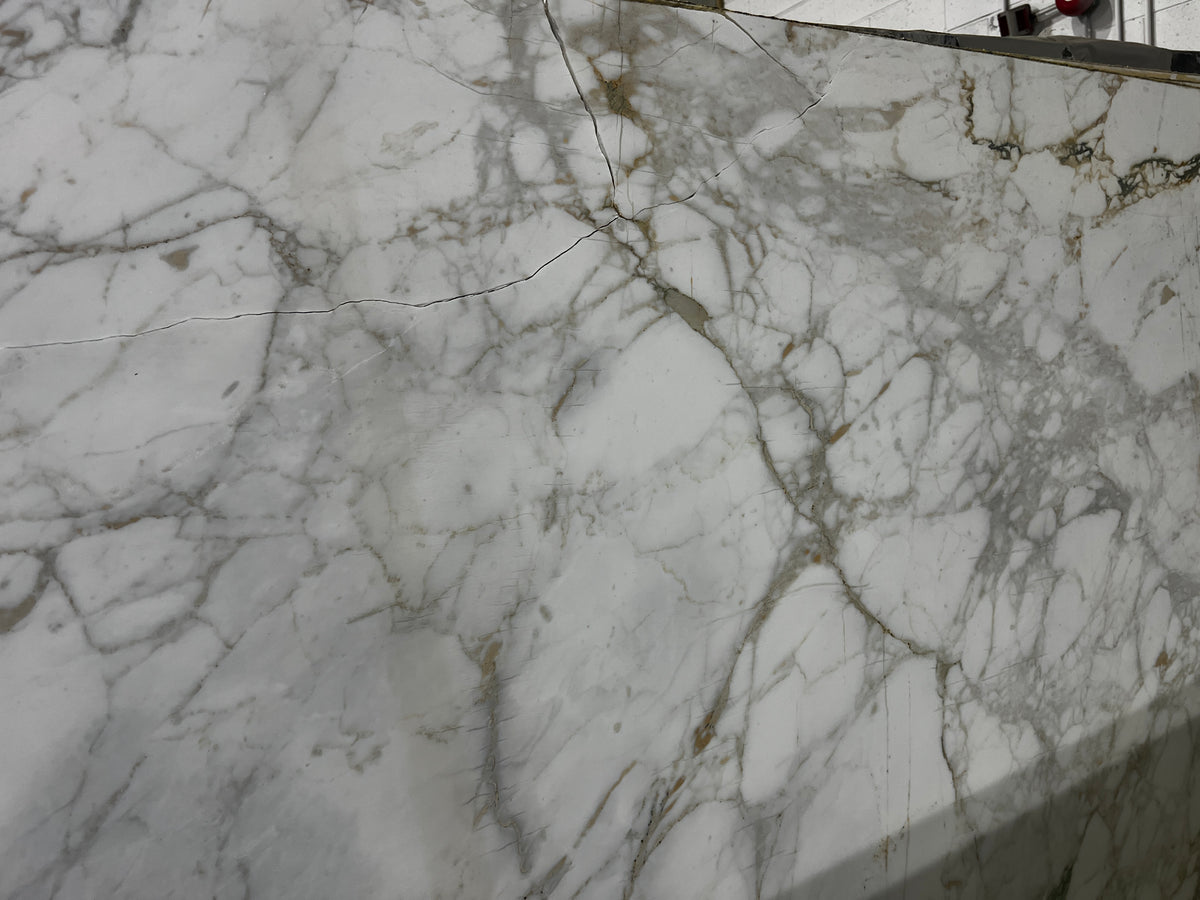 Calacatta Monet Marble Honed 65" x 102" Natural Stone slab