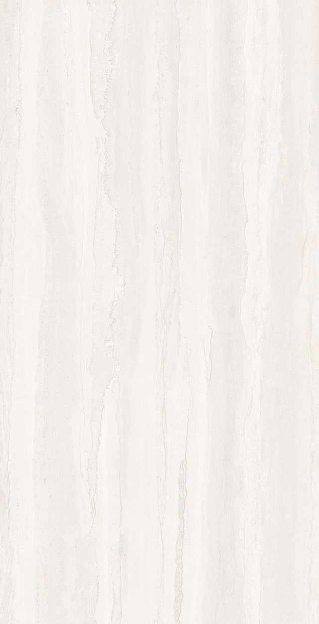 Portland Linear White Matte 64" x 128" Porcelain slab