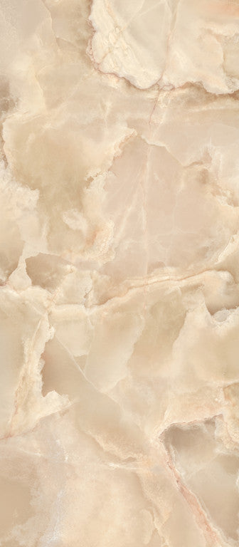 Onyce Champagne Luxe Polish 48" x 110" Porcelain slab