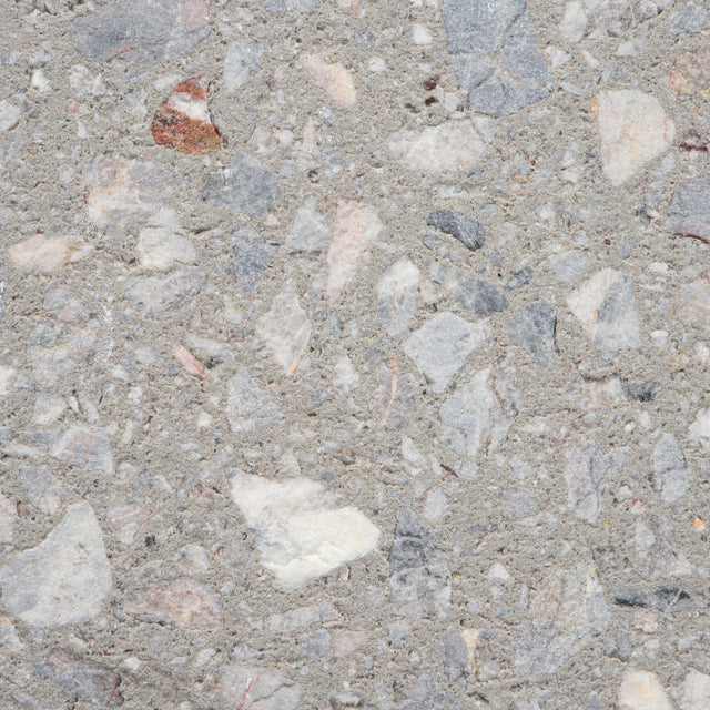Fior Di Pesco Terrazzo Scavato Agglomerated Marble Bush Hammered 49" x 120" Natural Stone slab