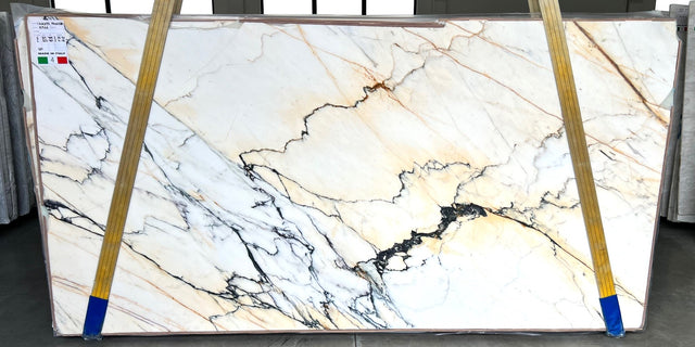 Calacatta Paonazzo Extra Marble Honed 66" x 129" Natural Stone slab
