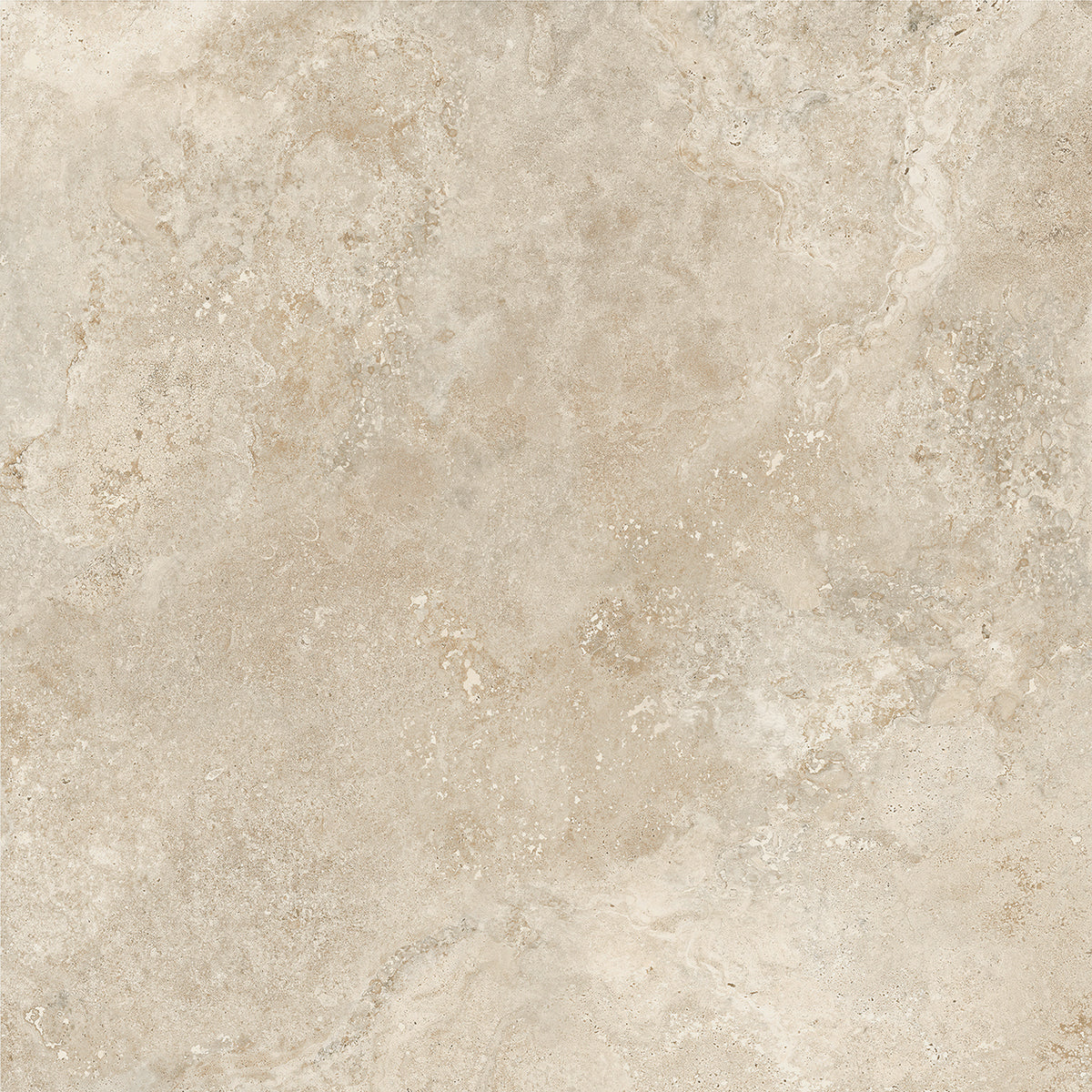 Travertino 48x48 Structured Nobile Beige porcelain tile
