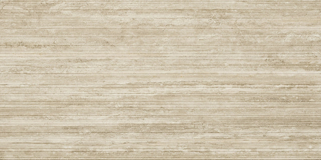 New Classic Travertine 24x48 Lines Deco Travertine Beige porcelain tile