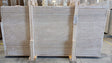 Travertino Alabastrino Unfilled Travertine Honed 71" x 110" Natural Stone slab