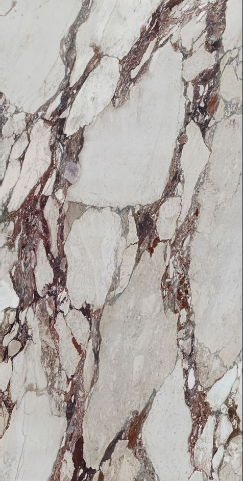 Top Purple Emma Matte 64" x 128" Porcelain slab, Side B