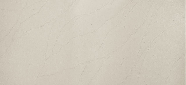 Cosmolite Venantis White Teti Grain Matte 57" x 121" Recycled Stone slab