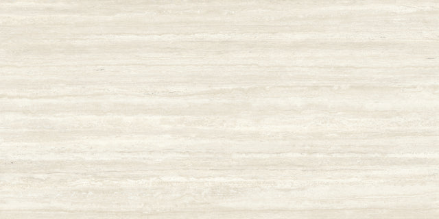 Hado Travertino Bianco Bocciardato Matte 64" x 128" Porcelain slab