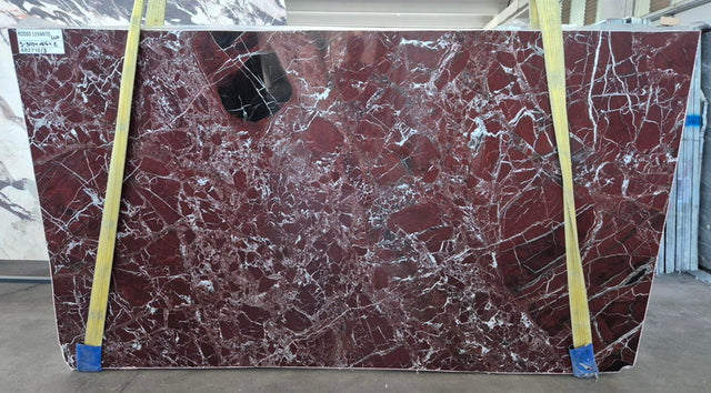 Rosso Levanto Marble Polish 67" x 120" Natural Stone slab