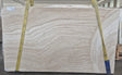Travertino Bianco Travertine Honed 70.87" x 124.02" Natural Stone slab