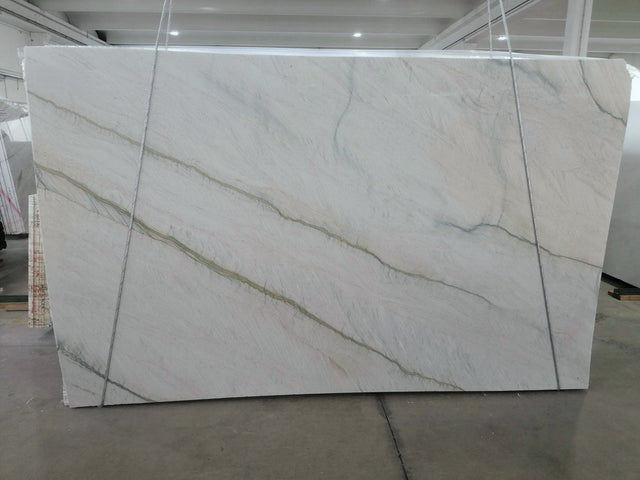 Audacia Marble Honed 74.80" x 122.04" Natural Stone slab