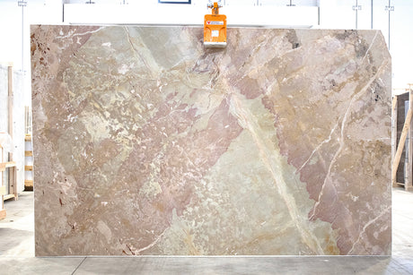 Breccia Sicilia Marble Honed 74" x 115" Natural Stone slab