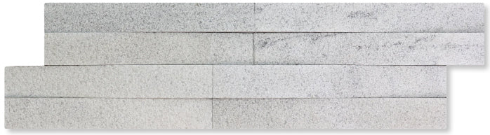 moonlit hammered Interwoven Panel Marble Tile